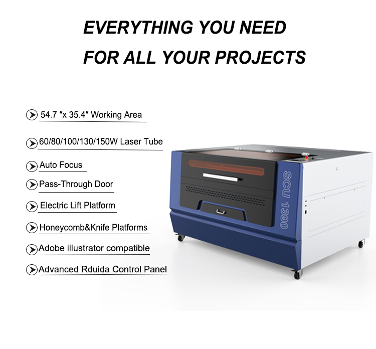 ARGUS CNC High Quality Desktop Laser Cutting Machine Laser Engraving Machine 100W Laser Cutter 