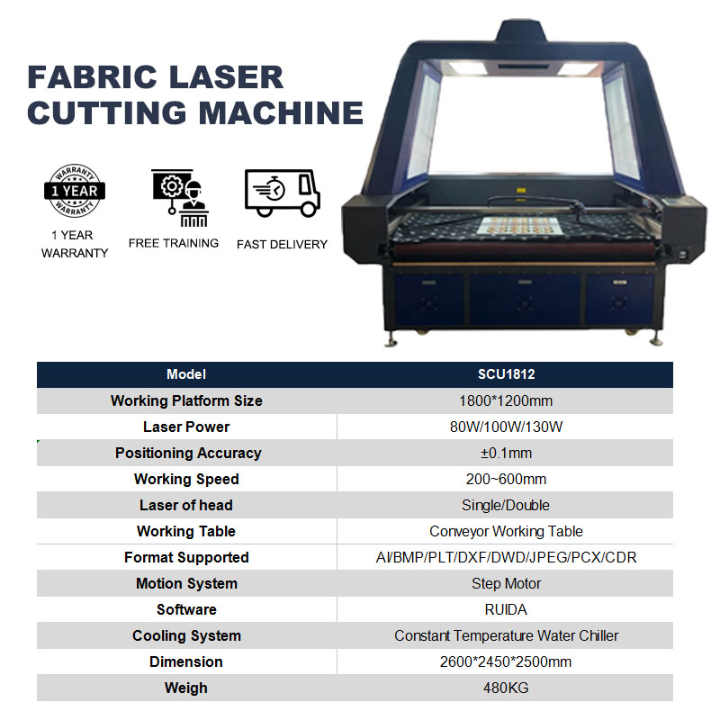 ARGUS Automatic Cutting Machine Cut Machine Fabric with Ccd Camera 1610 1814 CCD Laser Cutting Solution For Fabric