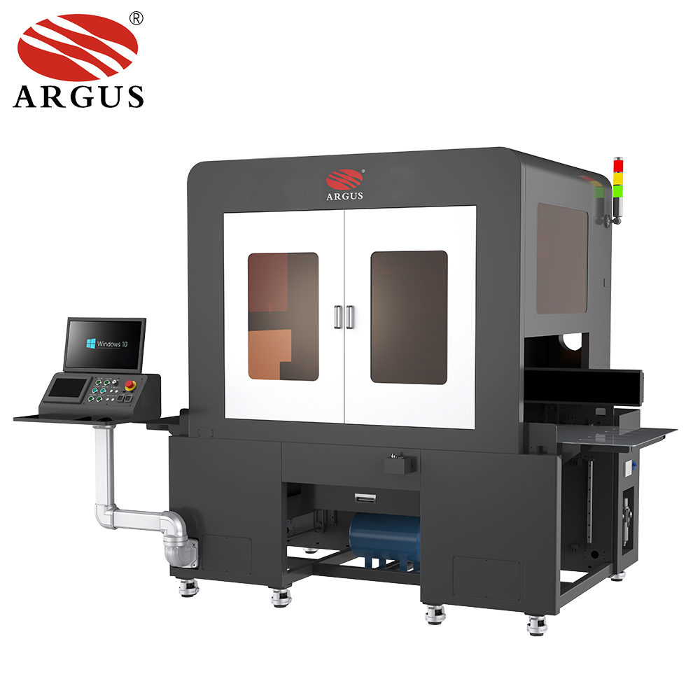 ARGUS 2025 Fully Automatic CO2 Laser Cutting Machine Paper Invitations And Wedding Cards Fully Enclosed Laser Marking