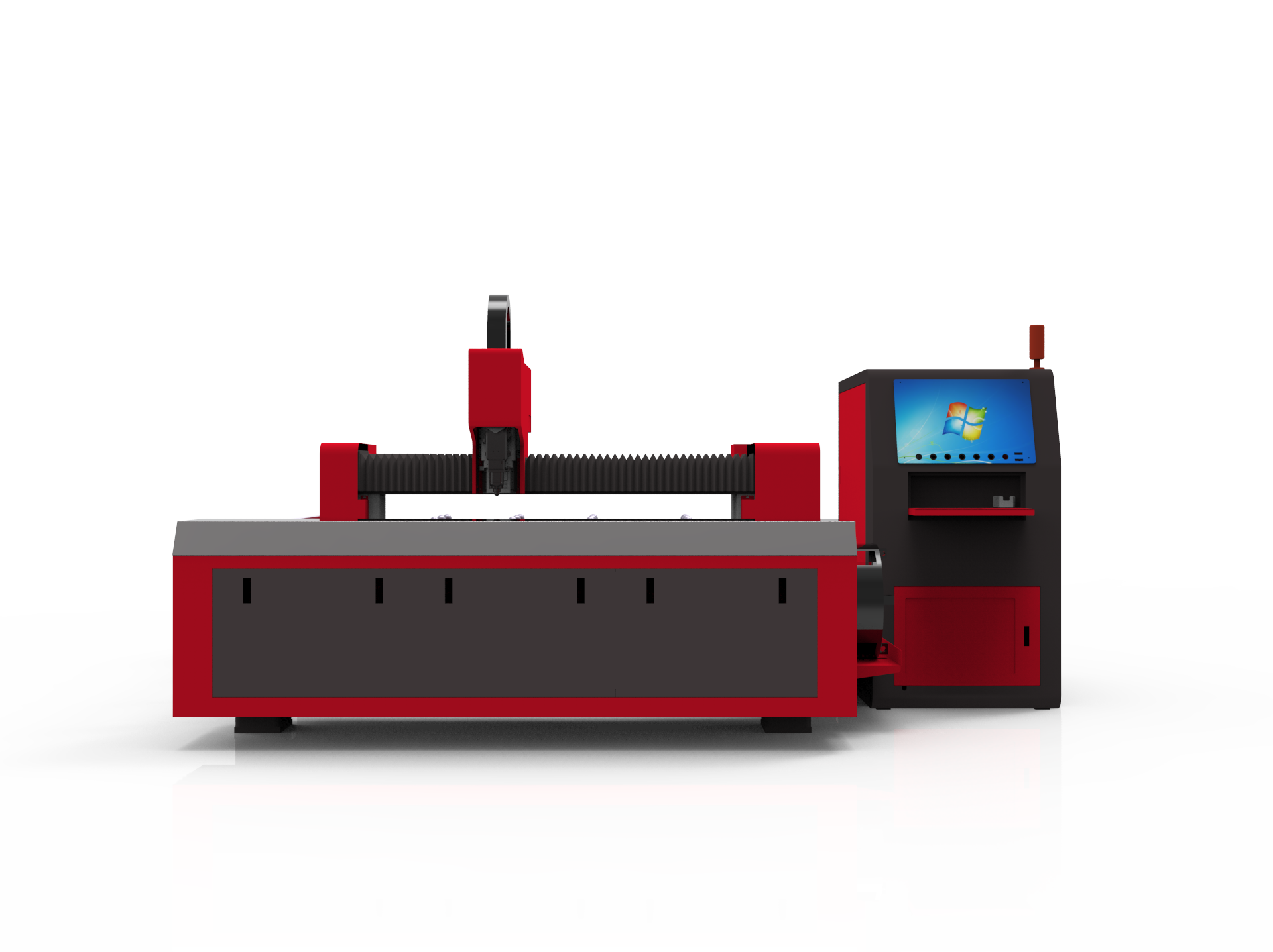 6000w Metal sheet plate Fiber Laser Cutting Machine