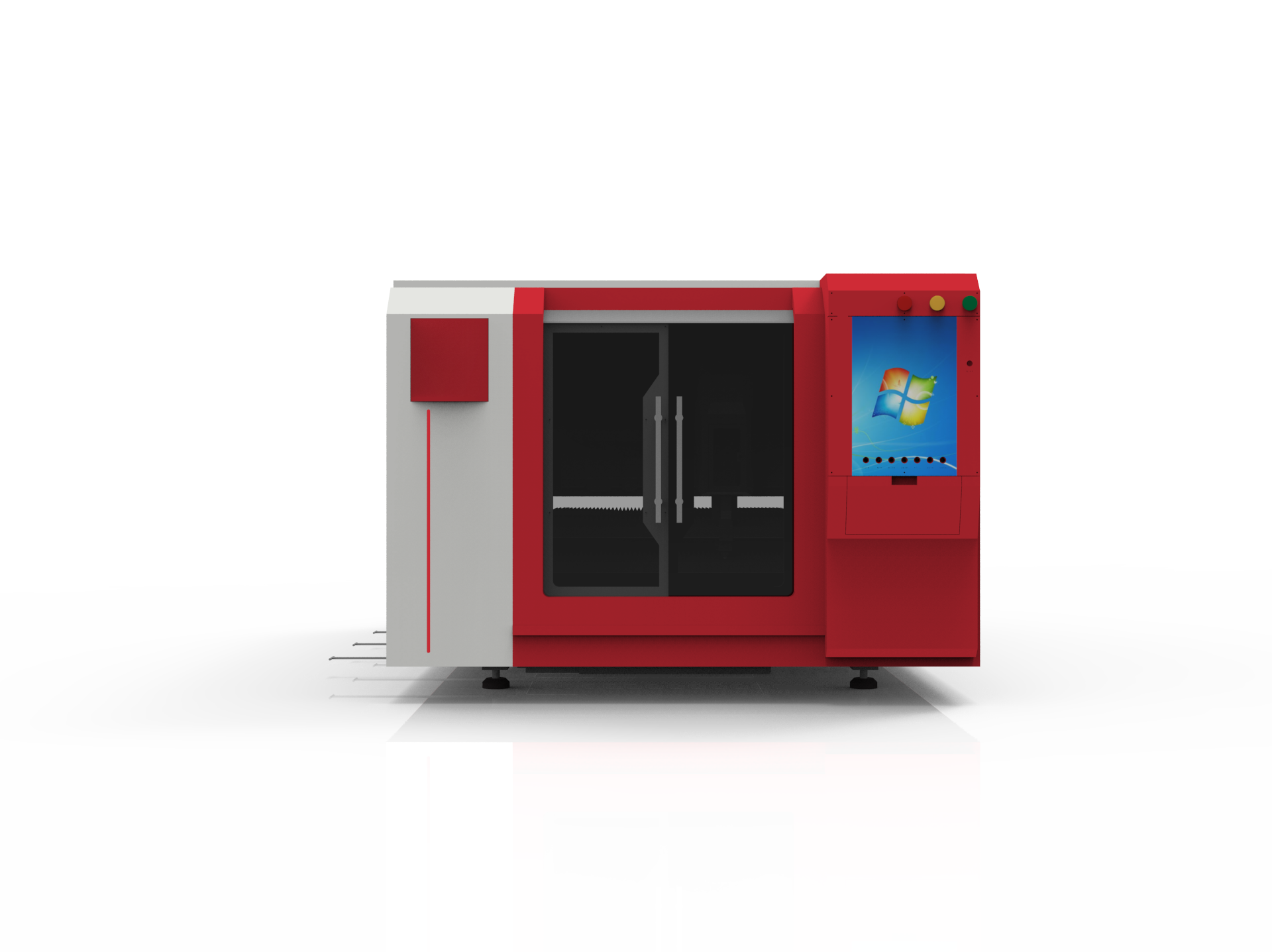 Precision Fiber Stainless Steel Metal Laser Cutting Machine