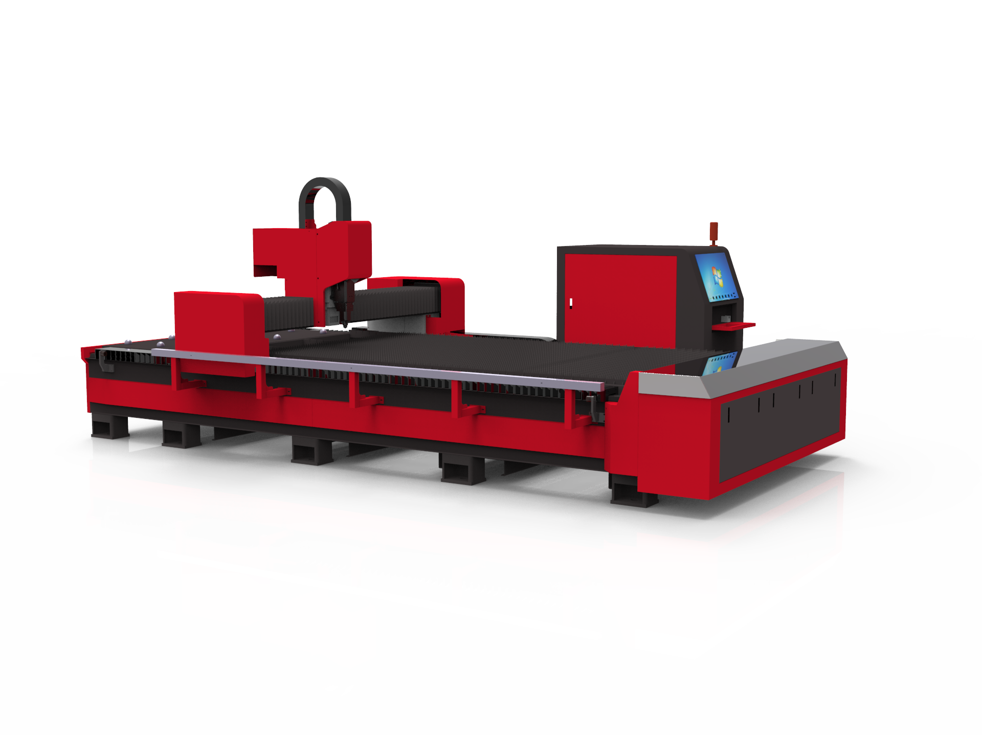 Flatbed Metal laser Cutting machine Fiber Laser up to 20kW