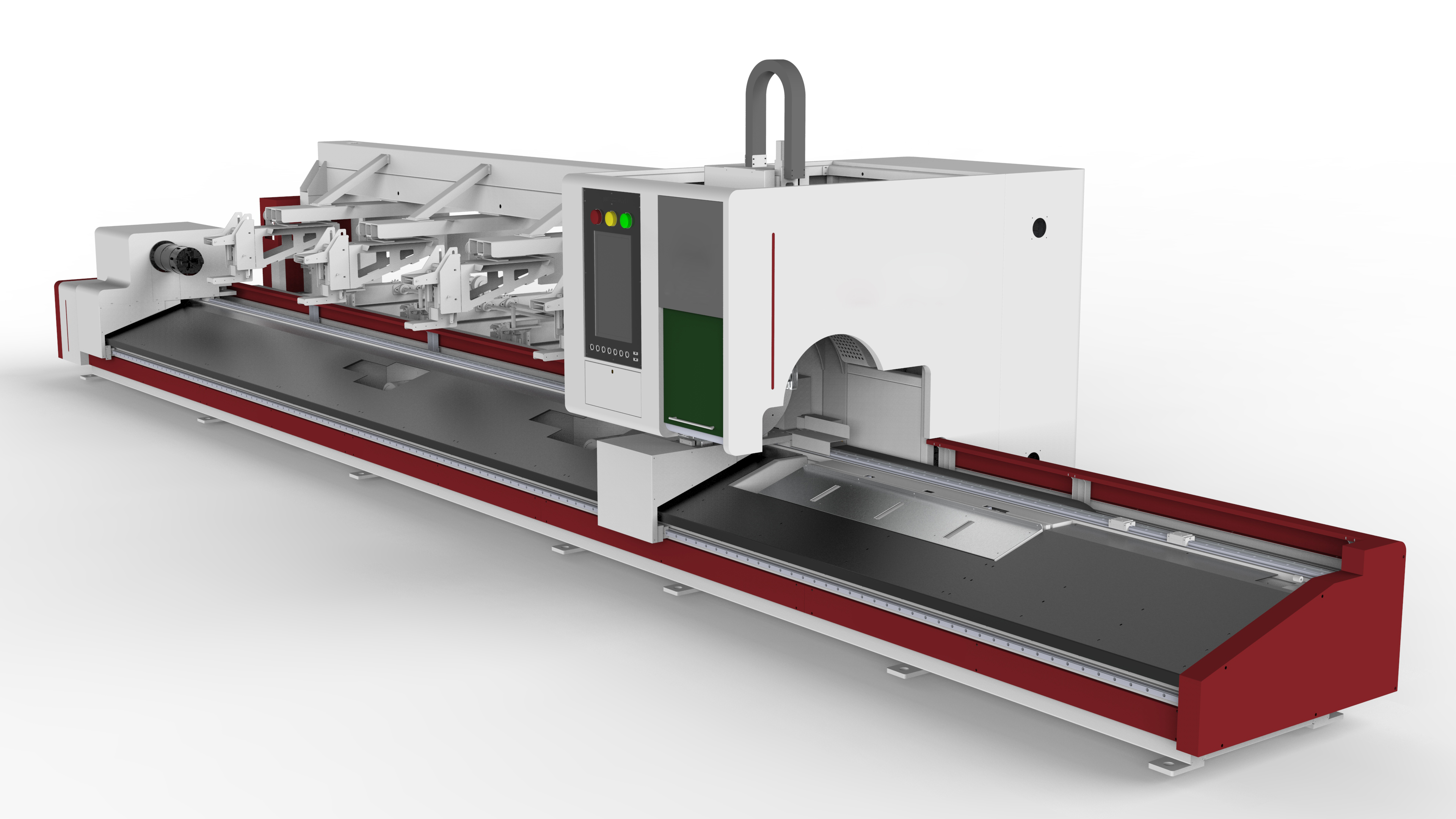 Argus high accuracy metal fiber laser cutting machine for pipe tube
