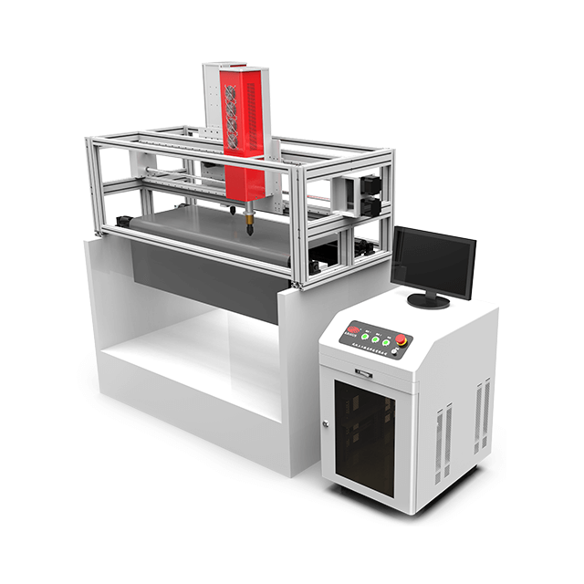SUNIC High Speed Plastic Film Double Heads Easy Tearing Line Laser Marking Machine Laser Perforation Machine for Packaging Industry